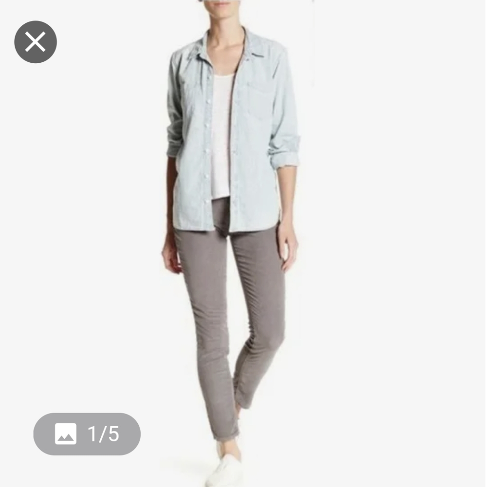 Lucky Brand Skinny Lolita Corduroy Size 12/31